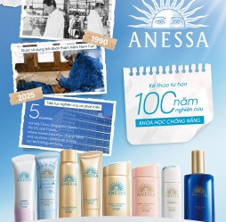 ANESSA - KẾ THỪA TỪ HƠN 100 NĂM HÀNH TRÌNH NGHIÊN CỨU KHOA HỌC CHỐNG NẮNG